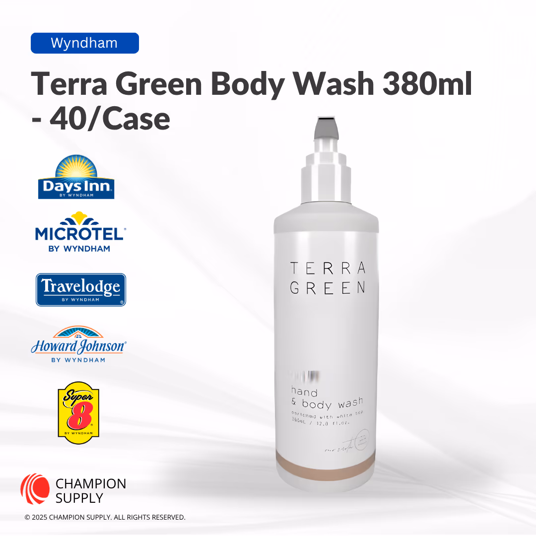 Terra Green 380 mL Conditioning Body Wash Dispenser, Case of 40